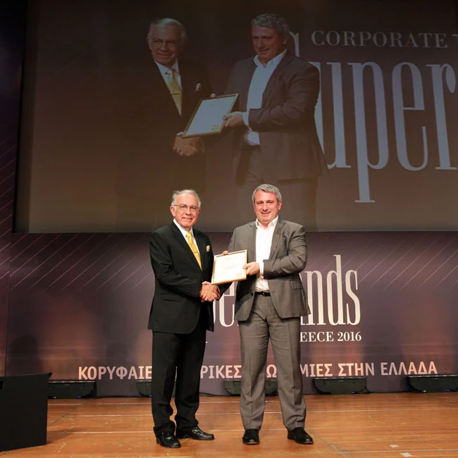 Η Κωτσόβολος διακρίθηκε στα Βραβεία Superbrands 2016