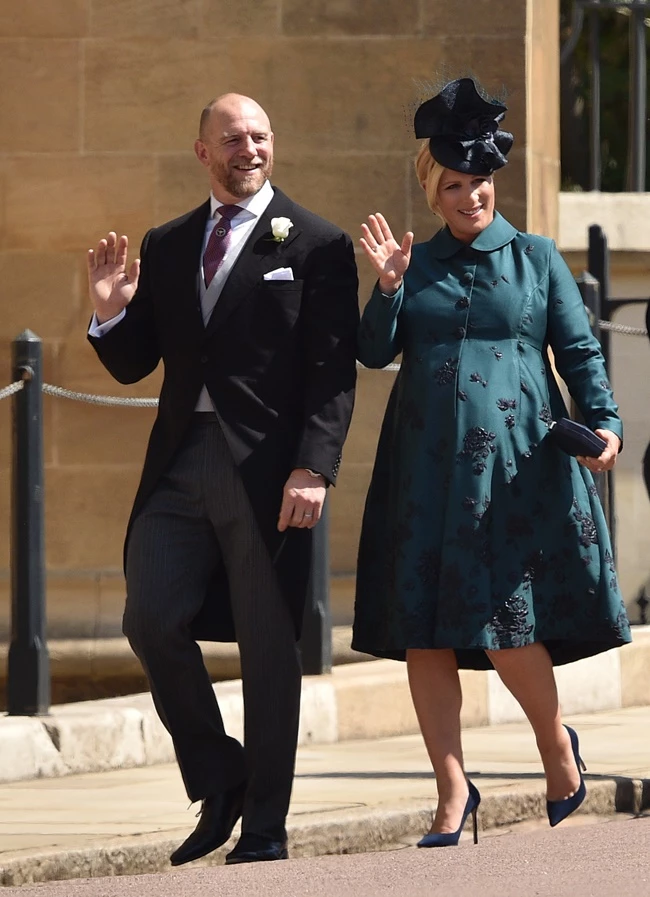 MIke Tindall and Zara Tindall