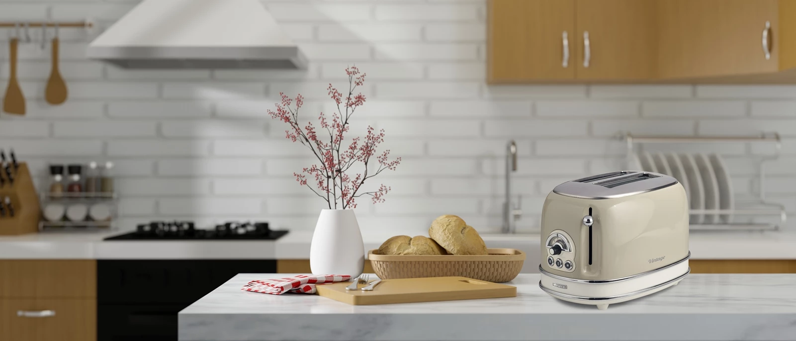 Φρυγανιέρα δύο θέσεων Ariete Vintage Range