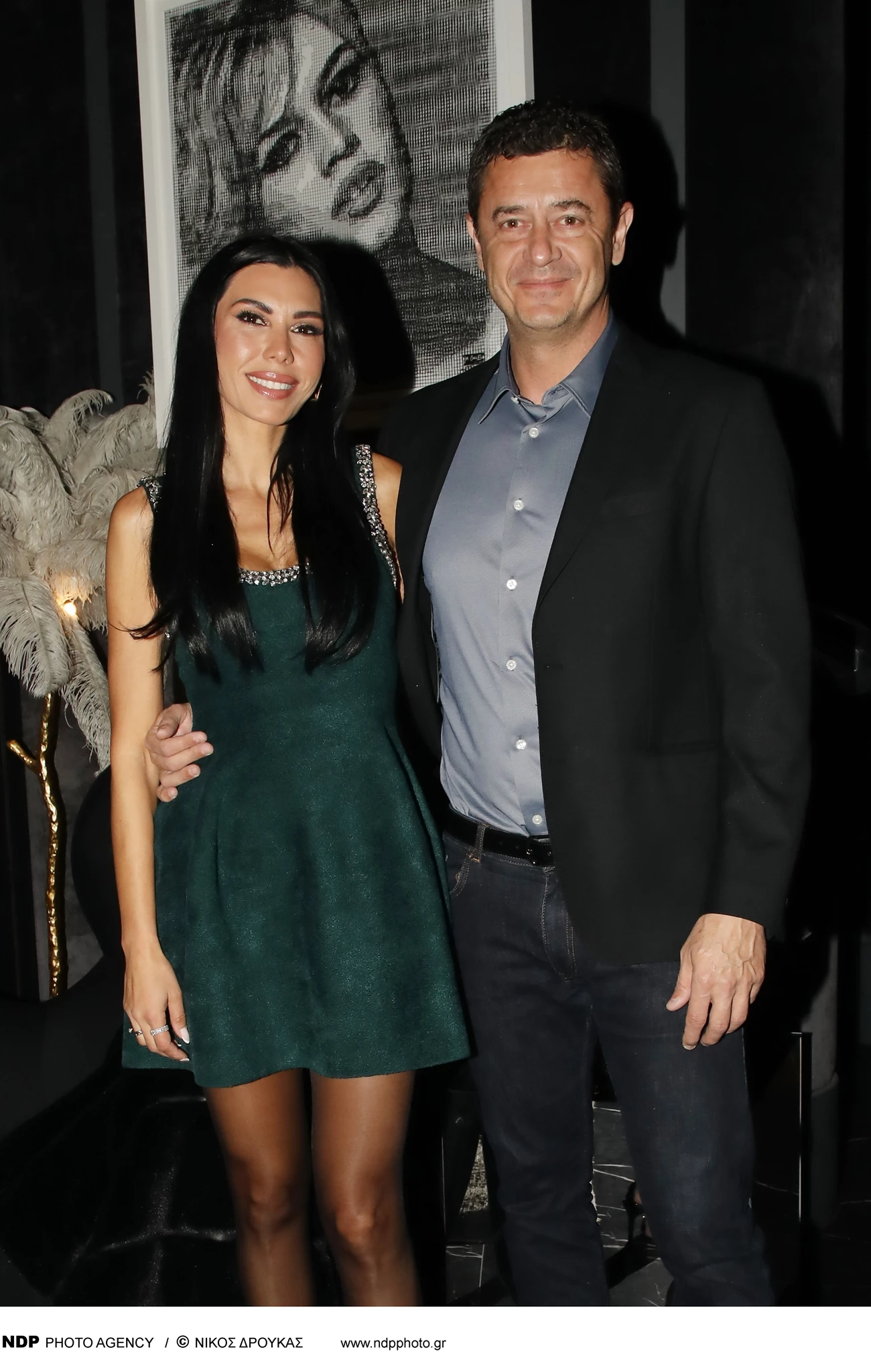Αντώνης Σρόιτερ και Ιωάννα Μπούκη σε βραδινή έξοδο στο nox