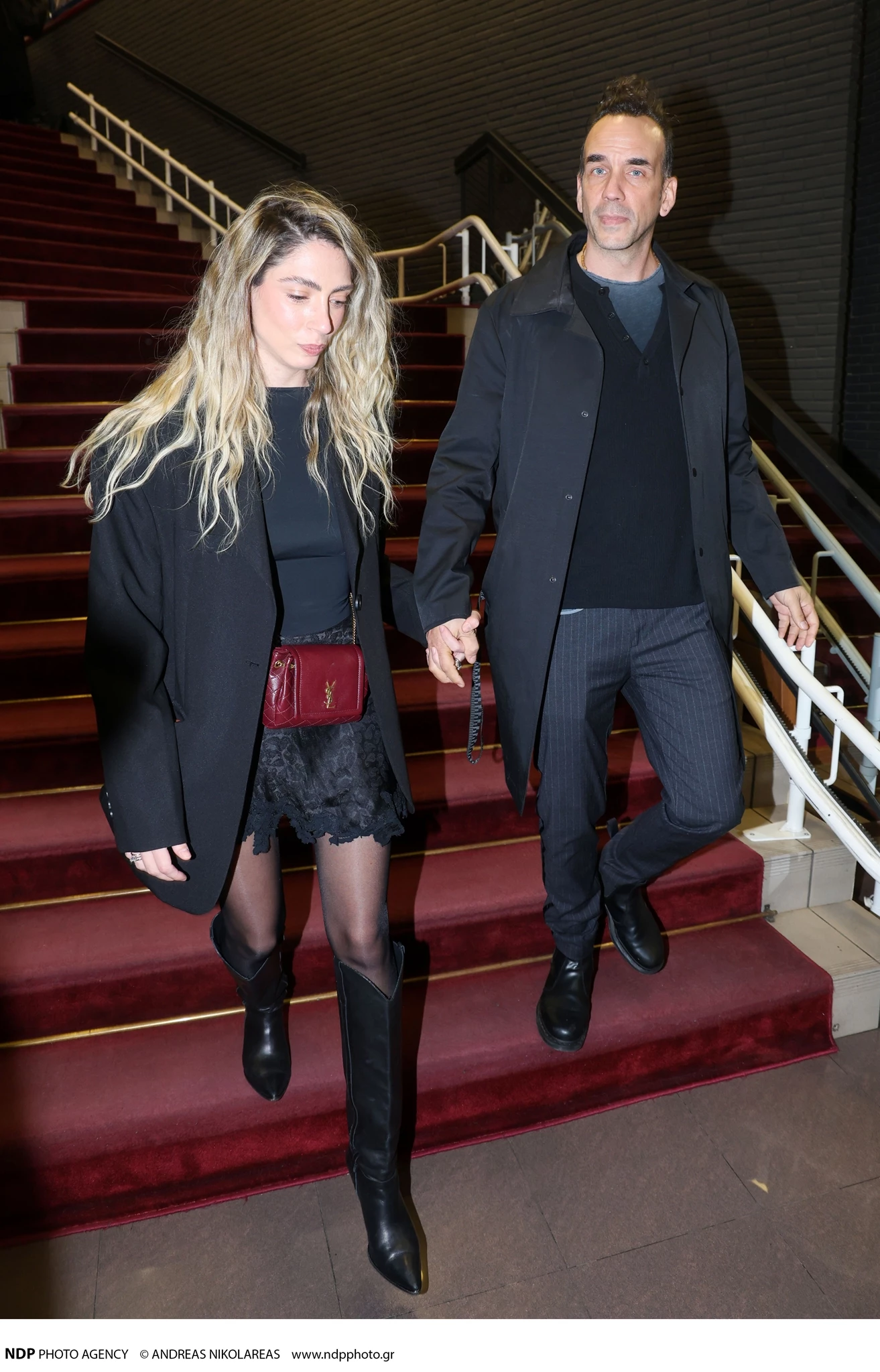 Πάνος Μουζουράκης & Μαρειλού Κόζαρη στην επίσημη πρεμιέρα του "Ποιος φοβάται τη Βιρτζίνια Γουλφ"