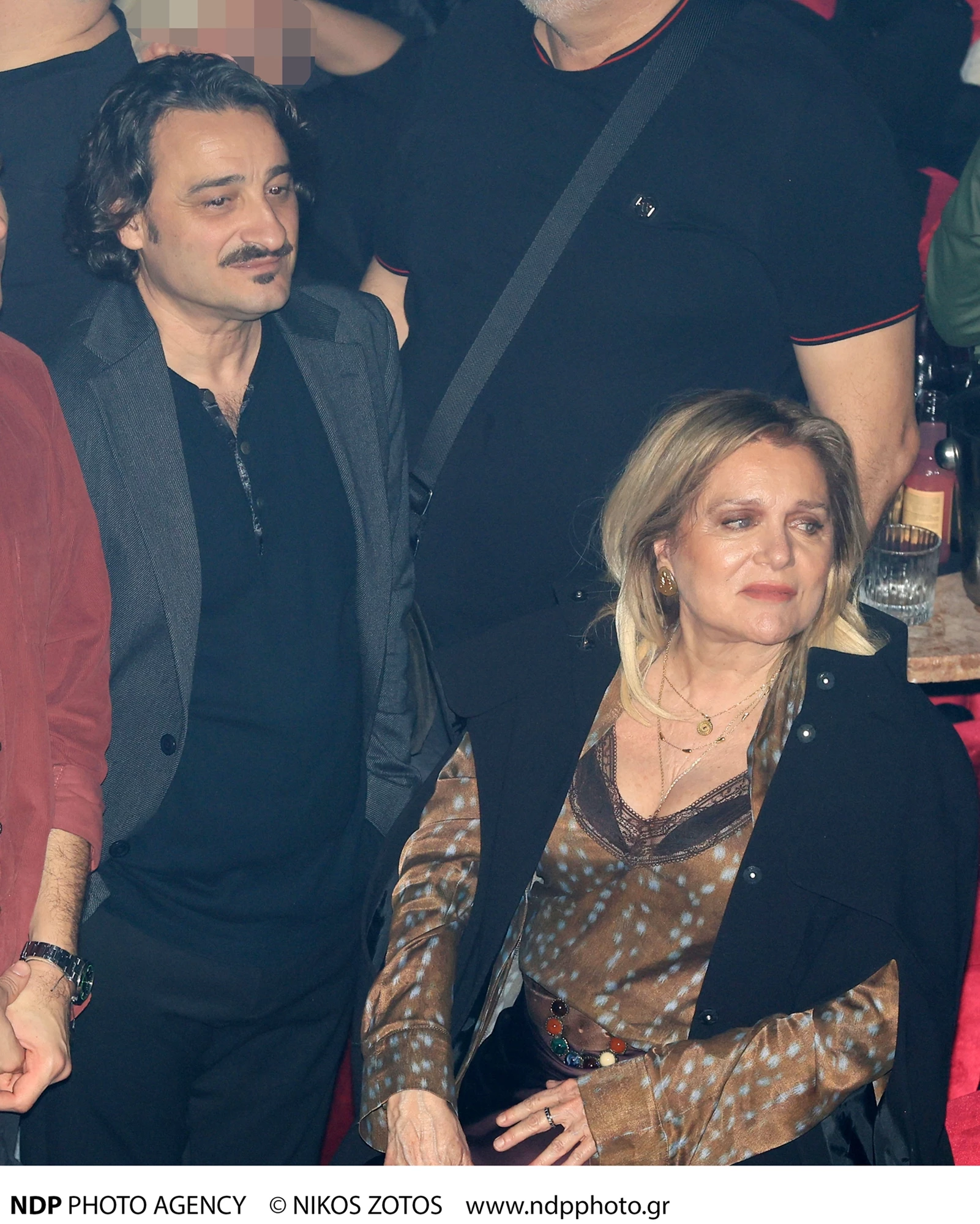 Ο Βασίλης Χαραλαμπόπουλος και η Μαρία Καβογιάννη