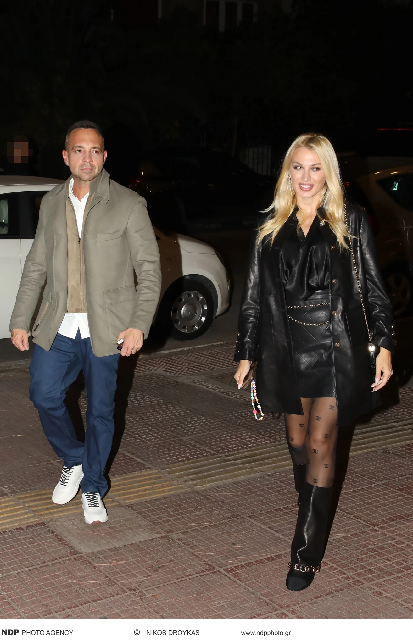 Η Κωνσταντίνα Σπυροπούλου στο Green Park με τον Βασίλη Σταθοκωστόπουλο