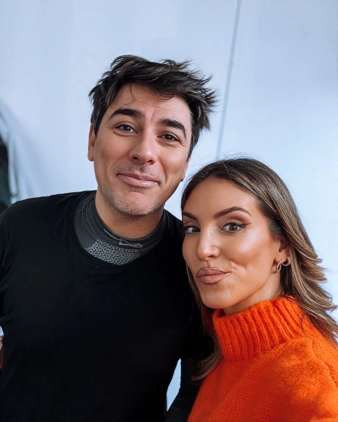 Η Αθηνά Οικονομάκου μοιράζεται εικόνες από τα γυρίσματα στο Έχω Παιδιά