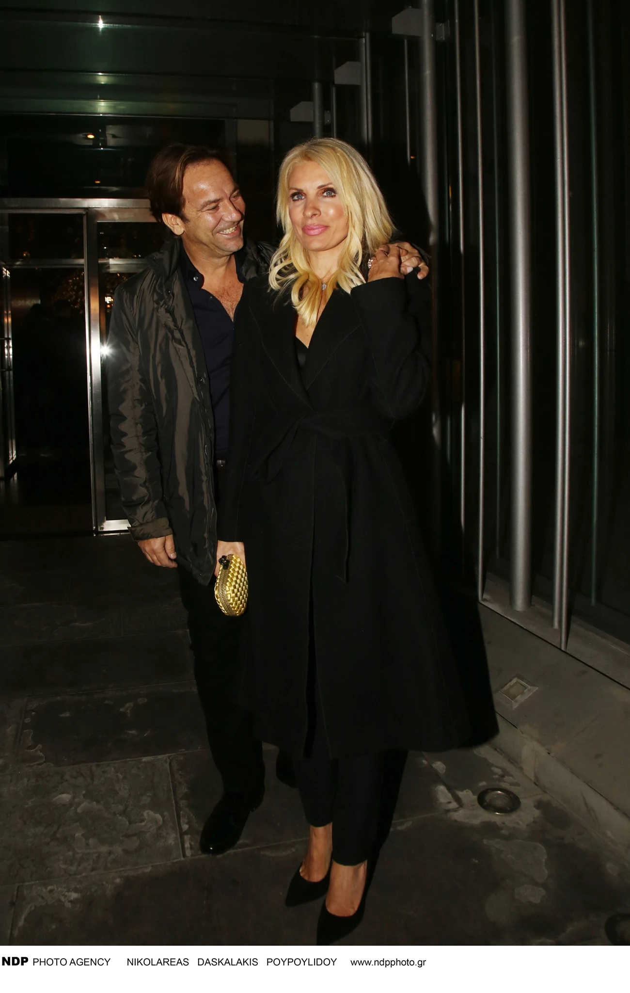 Μενεγάκη Παντζόπουλος στην κοπή πίτας του alphα το 2018