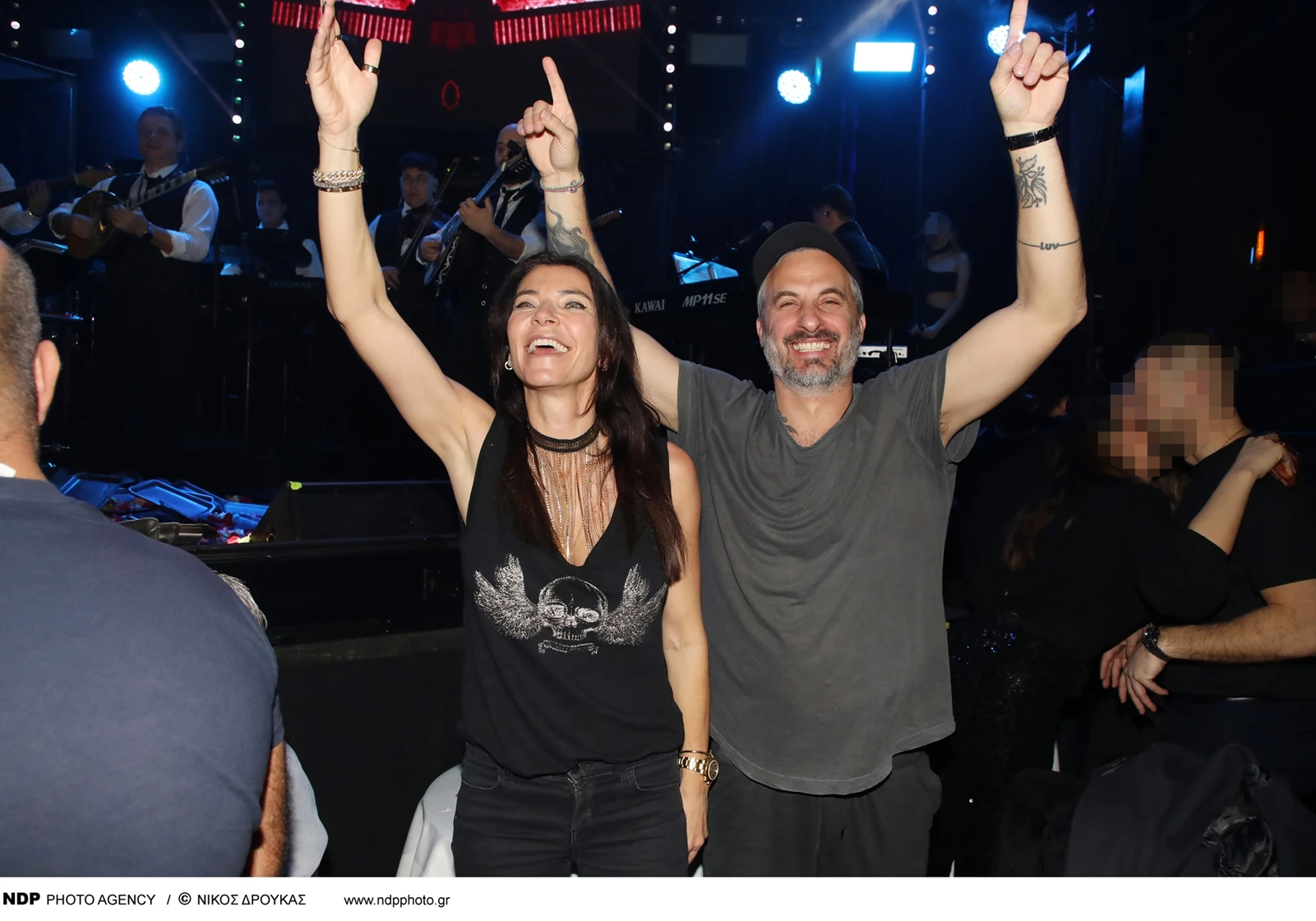 Θανάσης Πανουργιάς Μαρίνα Βερνίκου στον Λευτέρη Πανταζή