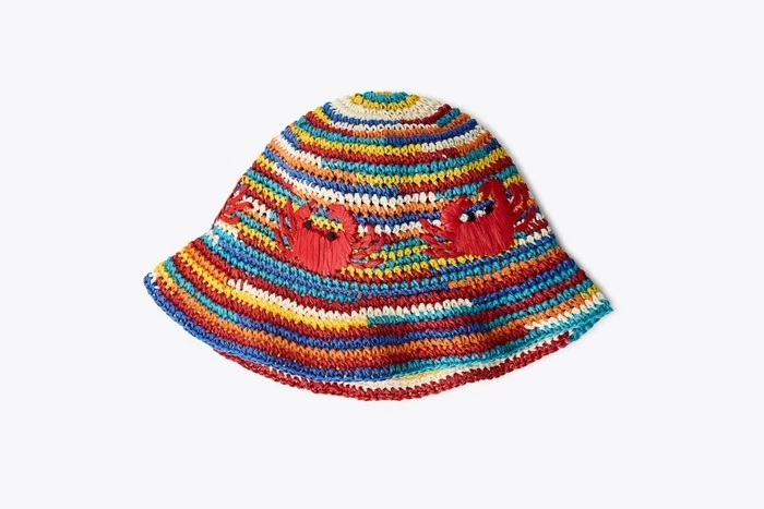 Πλεκτό καπέλο τύπου bucket