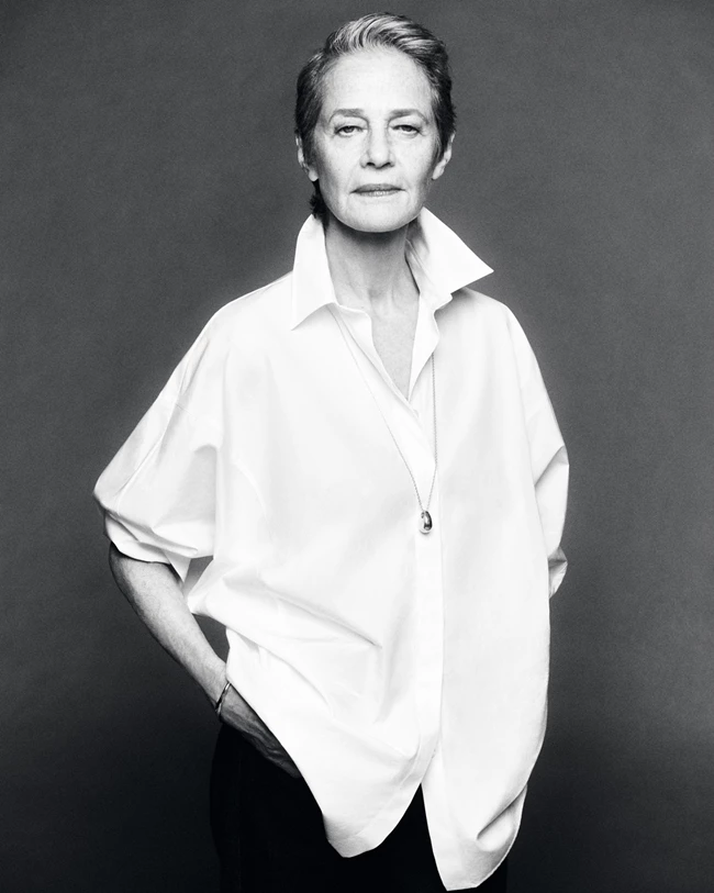 Charlotte Rampling massimo dutti