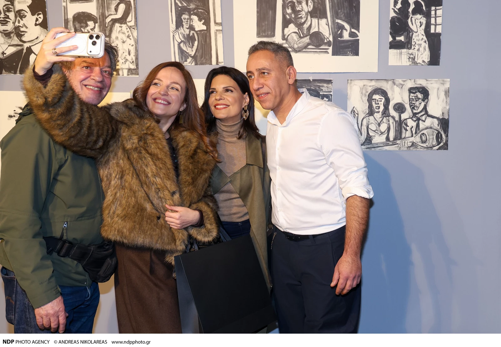 Γιάννης Τσορτέκης-Έλενα Μαυρίδου-Μαρίνα Ασλάνογλου-Απόστολος Χαντζαράς