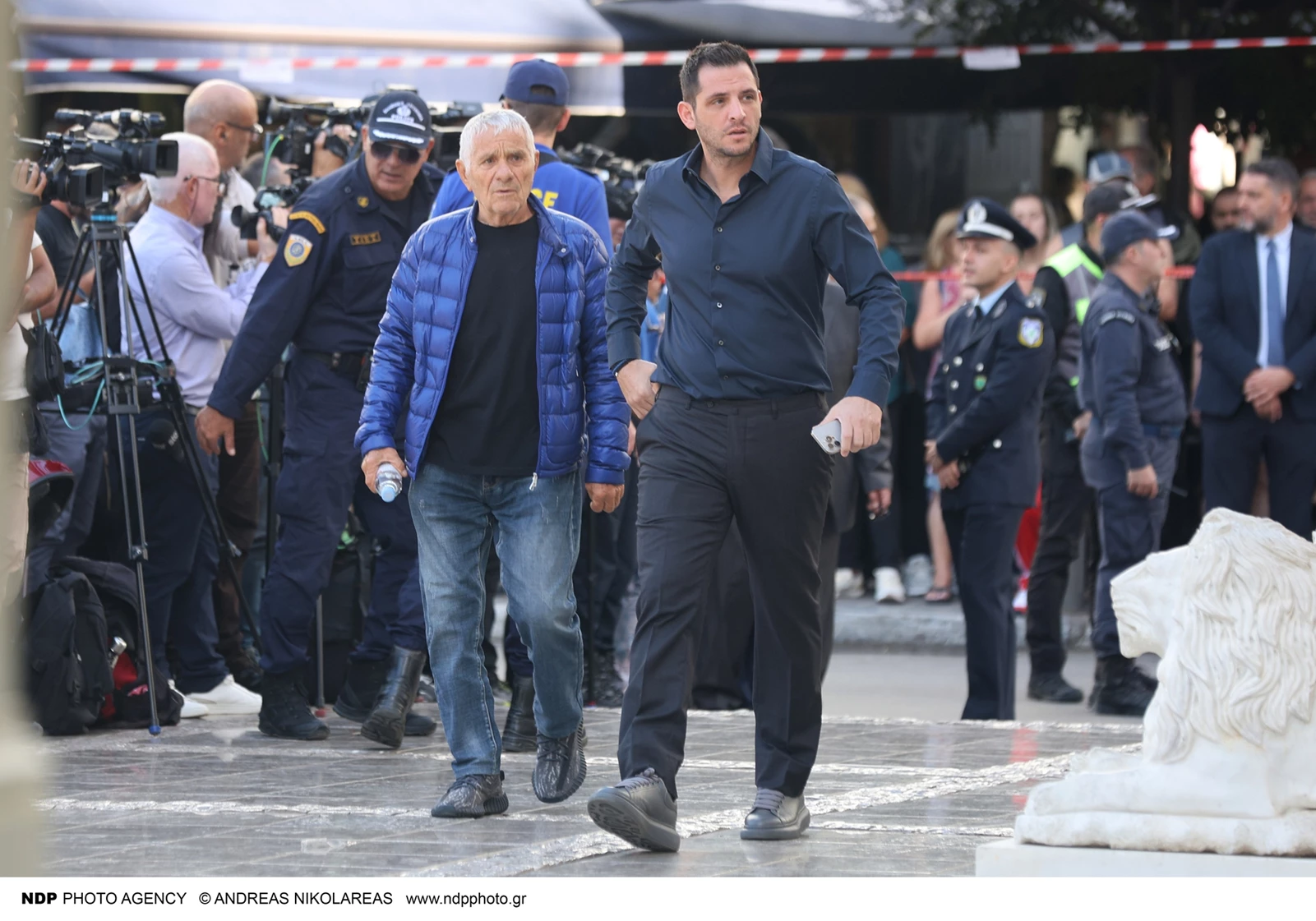Ο Ηλίας Μαροσούλης και ο Άγγελος Κοταρίδης