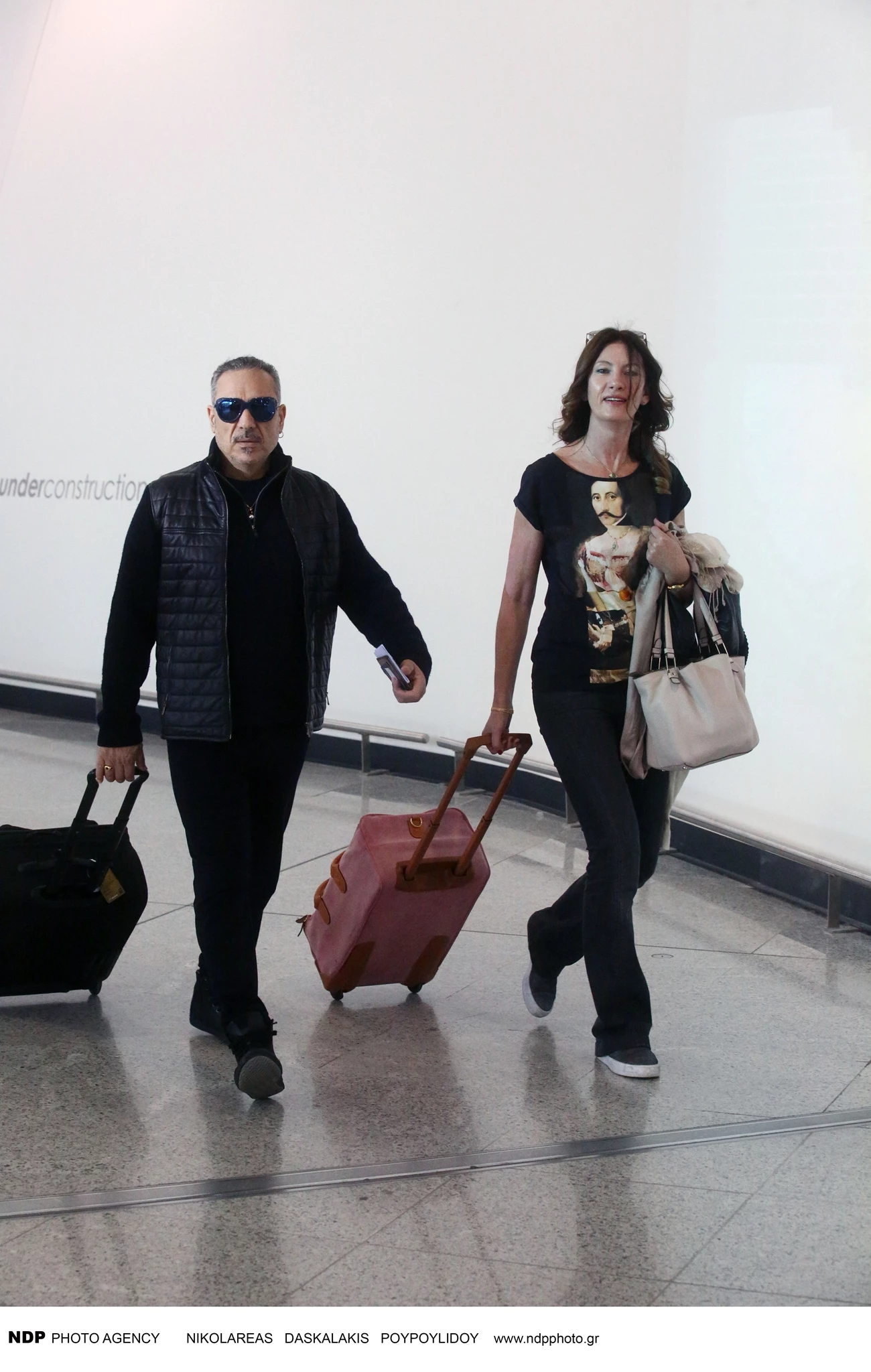 Ο Νότης Σφακιανάκης με την Κίλι Σφακιανάκη