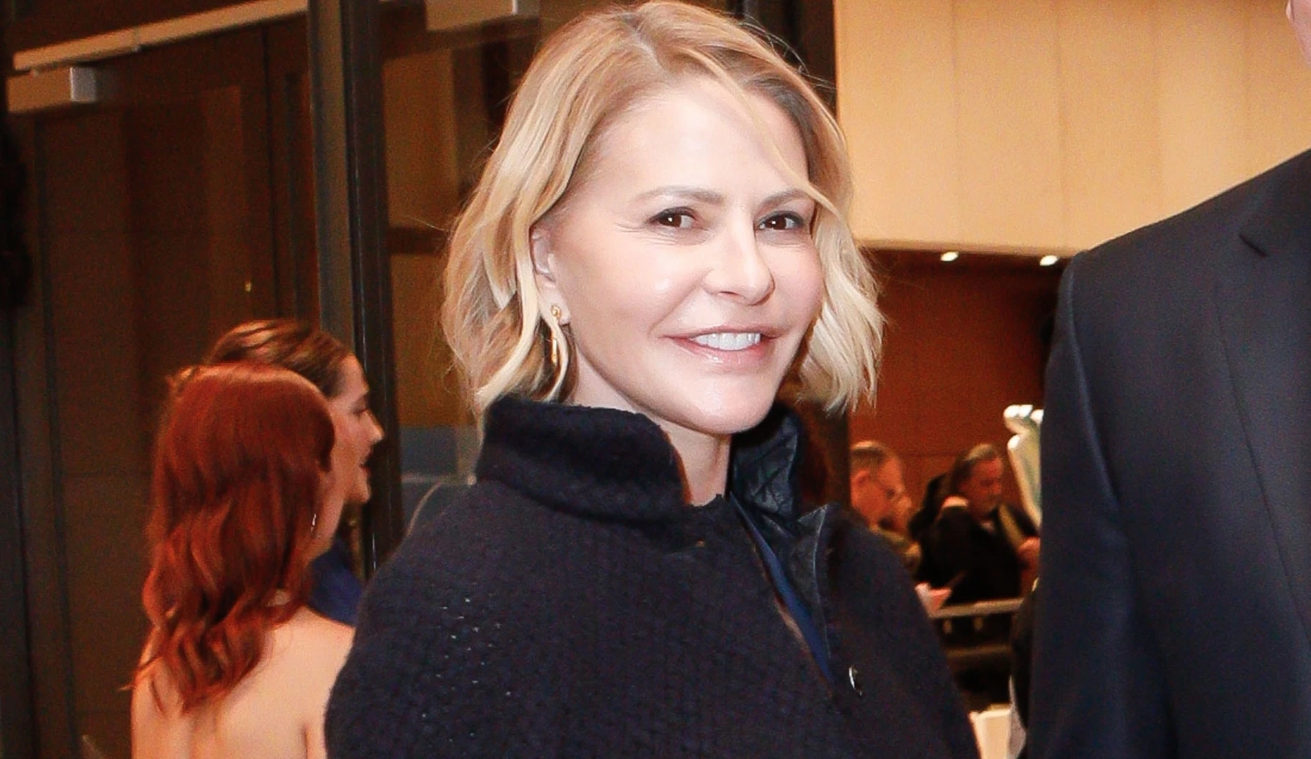 Η Τζένη Μπαλατσινού σε μία από τις πιο chic εμφανίσεις της