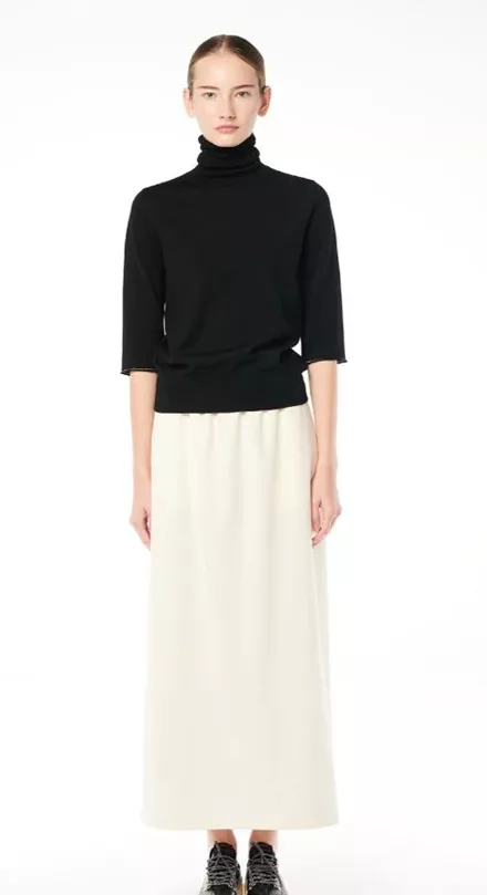 Elbow patch sweater-Black, MM6 MAISON MARGIELA