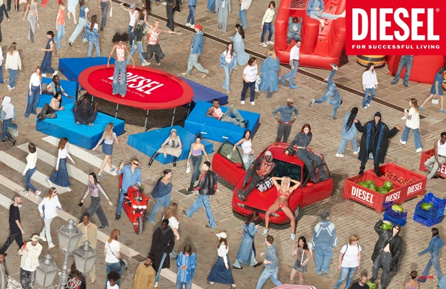"Βρες το D" | Η νέα καμπάνια της Diesel παρουσιάζεται μέσα από ένα διαδραστικό παιχνίδι