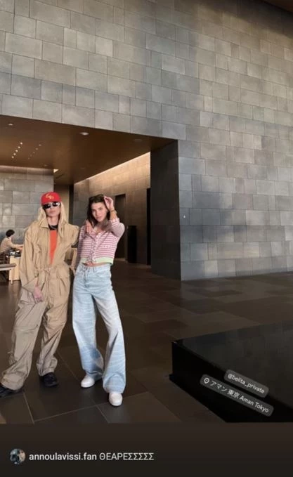 Δήμητρα Κούστα | Στο Τόκιο με την Άννα Βίσση - Το wide leg denim που την έκανε να μοιάζει με κοριτσάκι