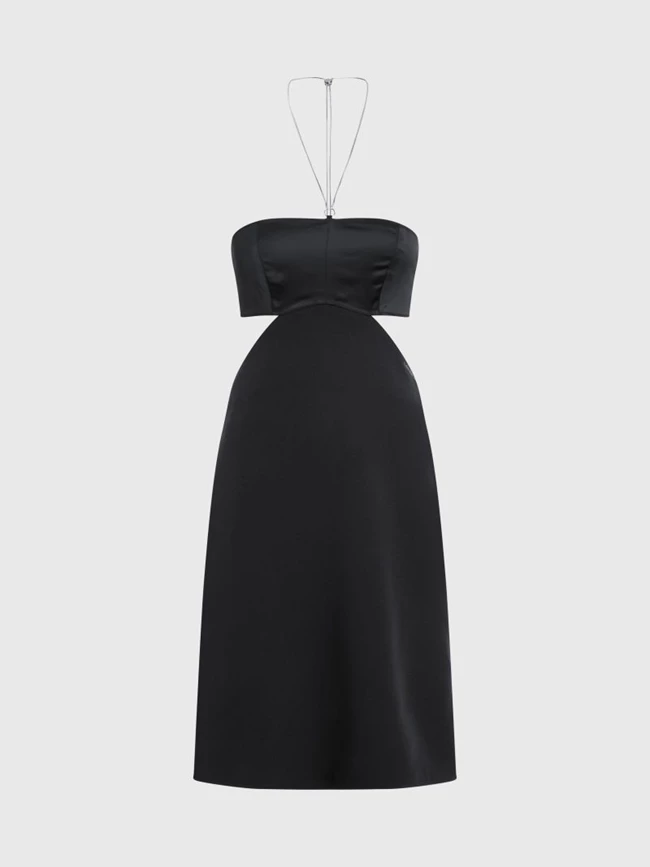 Σατέν Φόρεμα Με Αλυσίδα, Calvin Klein