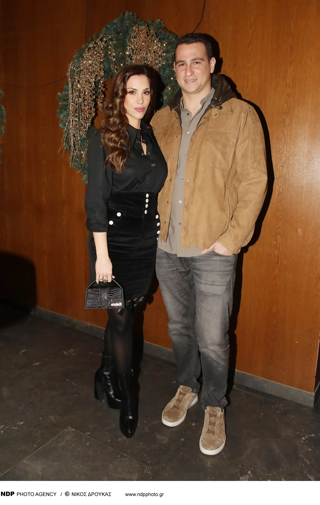 Ιζαμπέλλα Φούλοπ & Γιώργος Δερβίσης σε βραδινή έξοδο