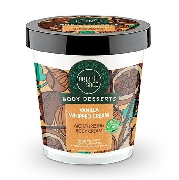 Organic Shop – Body Desserts Vanilla Whipped Body Cream
