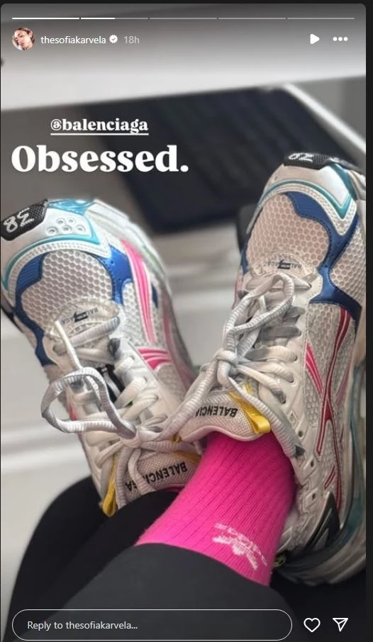 Σοφία Καρβέλα | Τα πολυτελή σνίκερς με τα οποία έχει "κολλήσει"