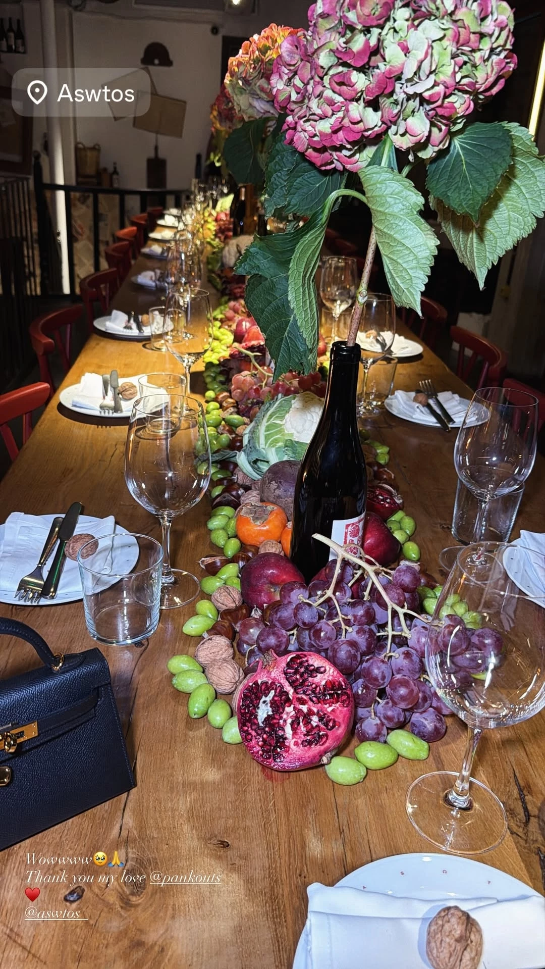 Το δείπνο που ετοίμασε ο Πάνος Κουτσουμπής για την Κατερίνα Καινούργιου