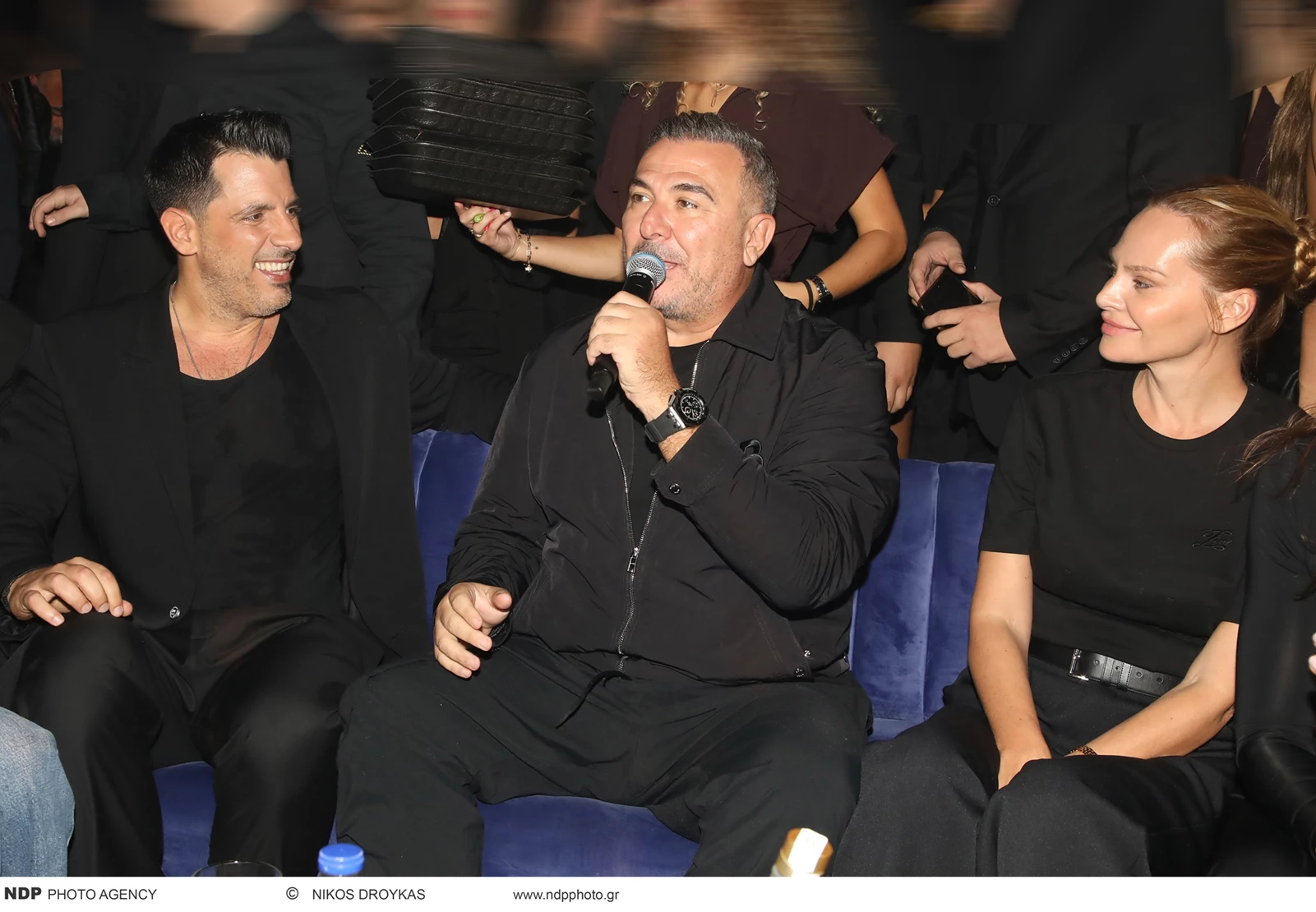 Αντώνης Ρέμος και Υβόννη Μπόσνιακ στον Θοδωρή Φέρρη