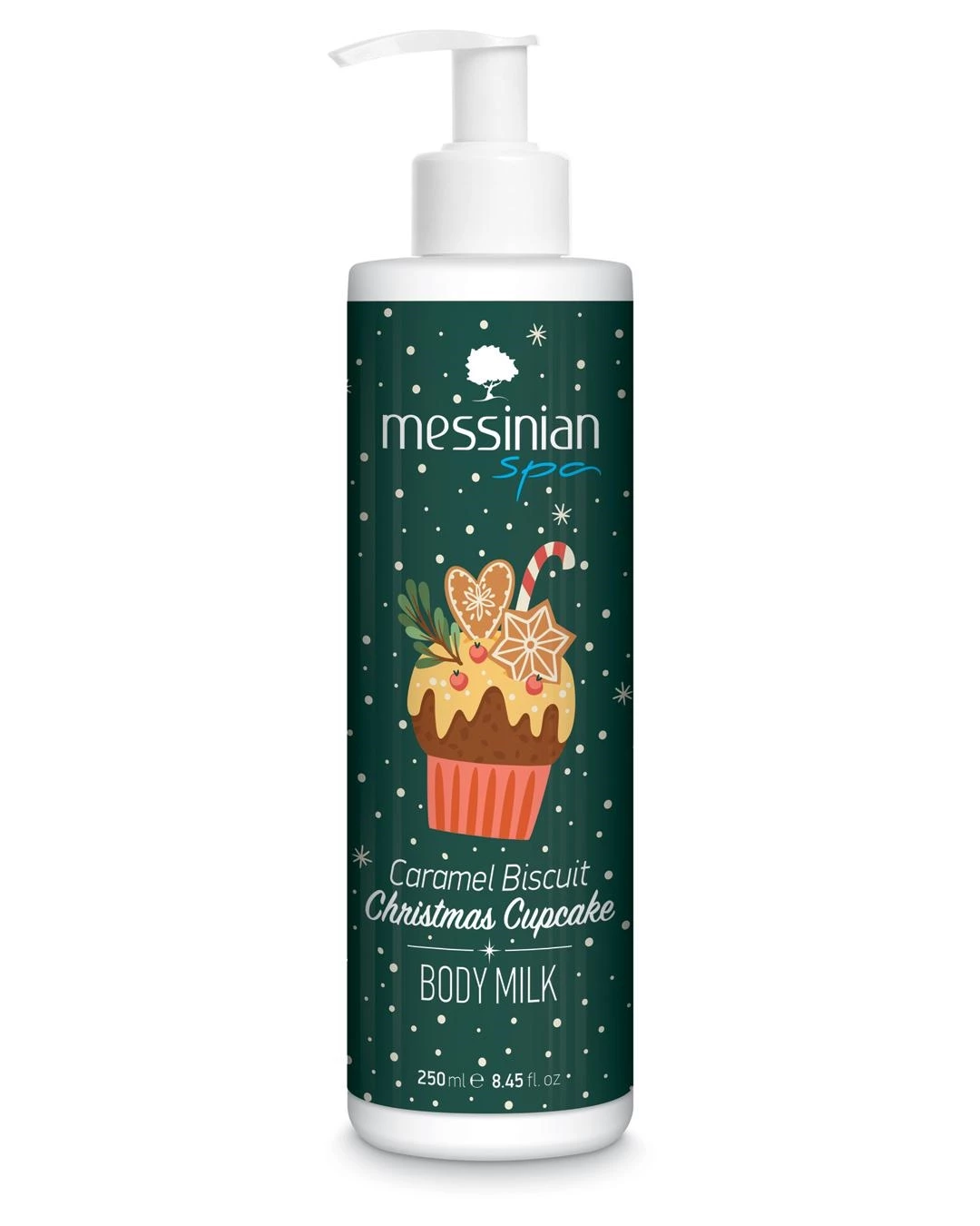 Caramel Biscuit Christmas Cupcake