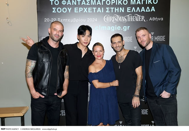 Ψευδαισθήσεις στο φαντασμαγορικό show "C'est la Magie" στo Christmas Theater!