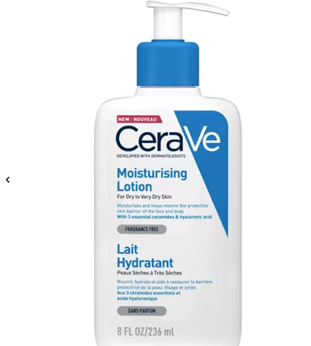 CeraVe Moisturising Lotion με Ceramides για ξηρές και πολύ ξηρές επιδερμίδες