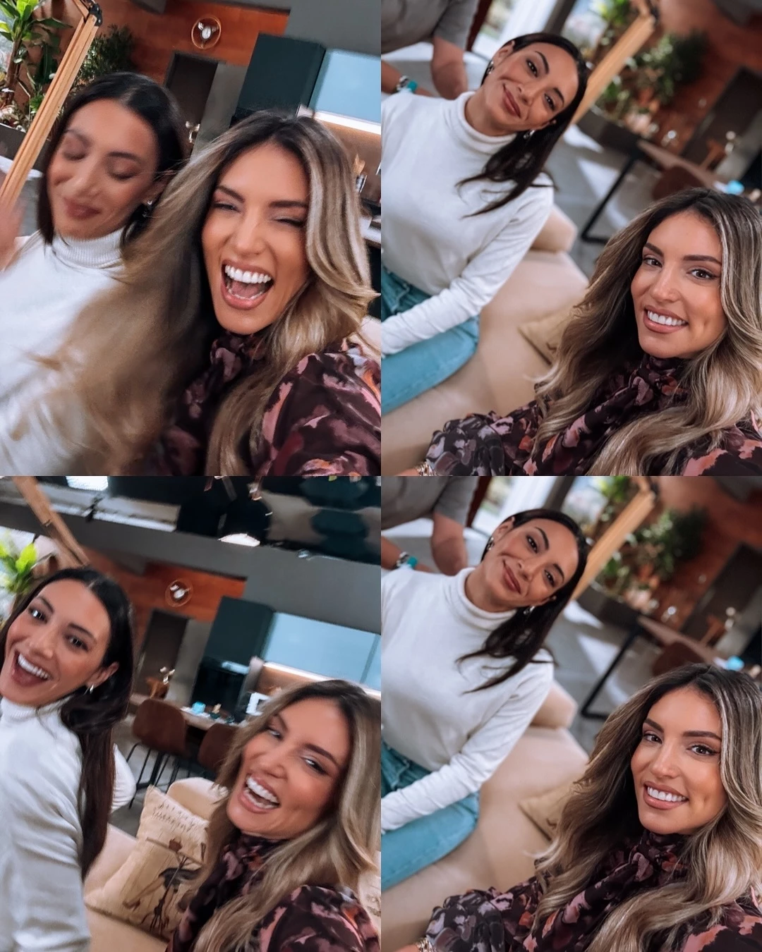 Η Αθηνά Οικονομάκου μοιράζεται εικόνες από τα γυρίσματα στο Έχω Παιδιά