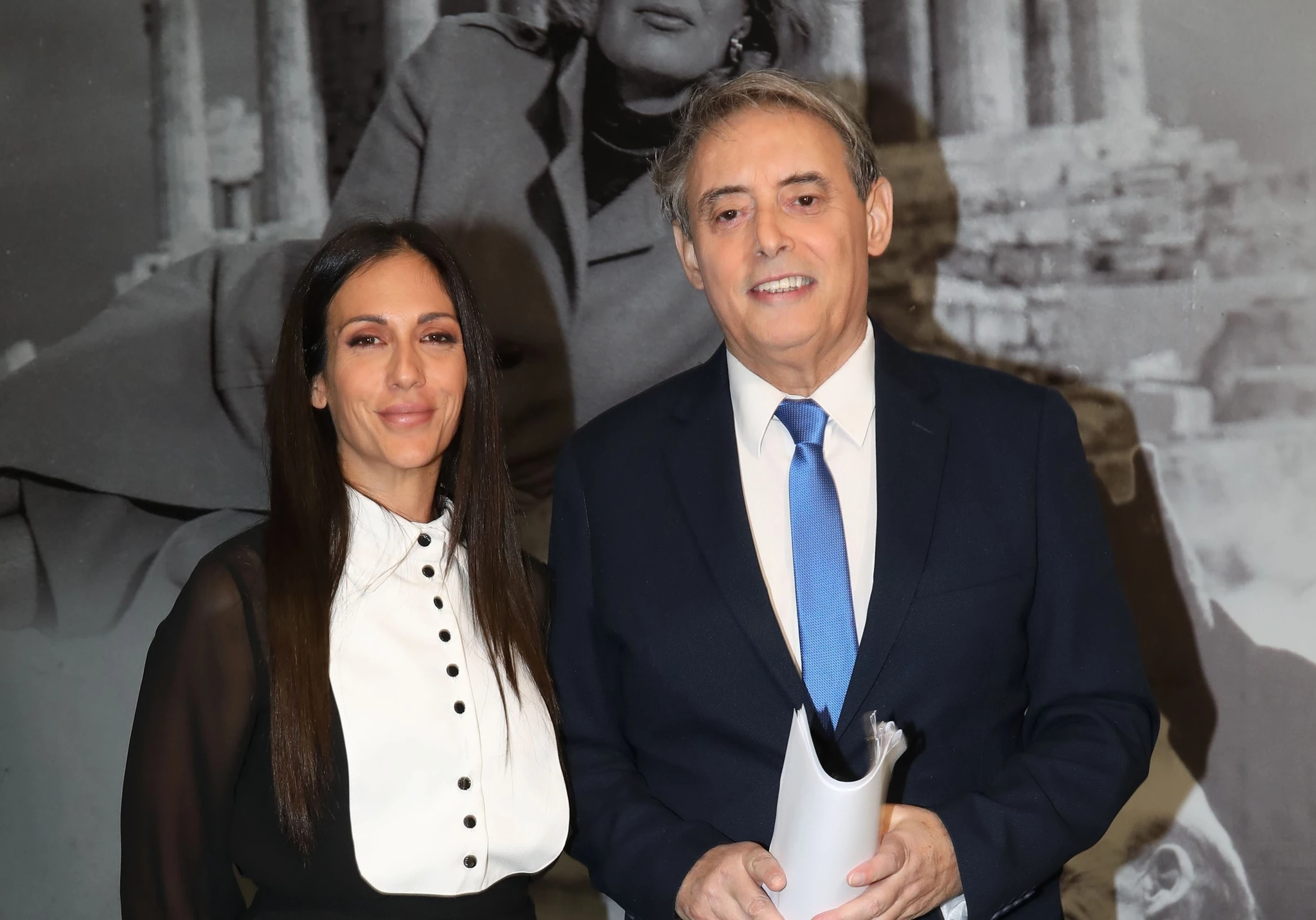 Ανθή Βούλγαρη | Με το τηλεοπτικό της ταίρι σε εκδήλωση περσινής τηλεοπτικής επιτυχίας