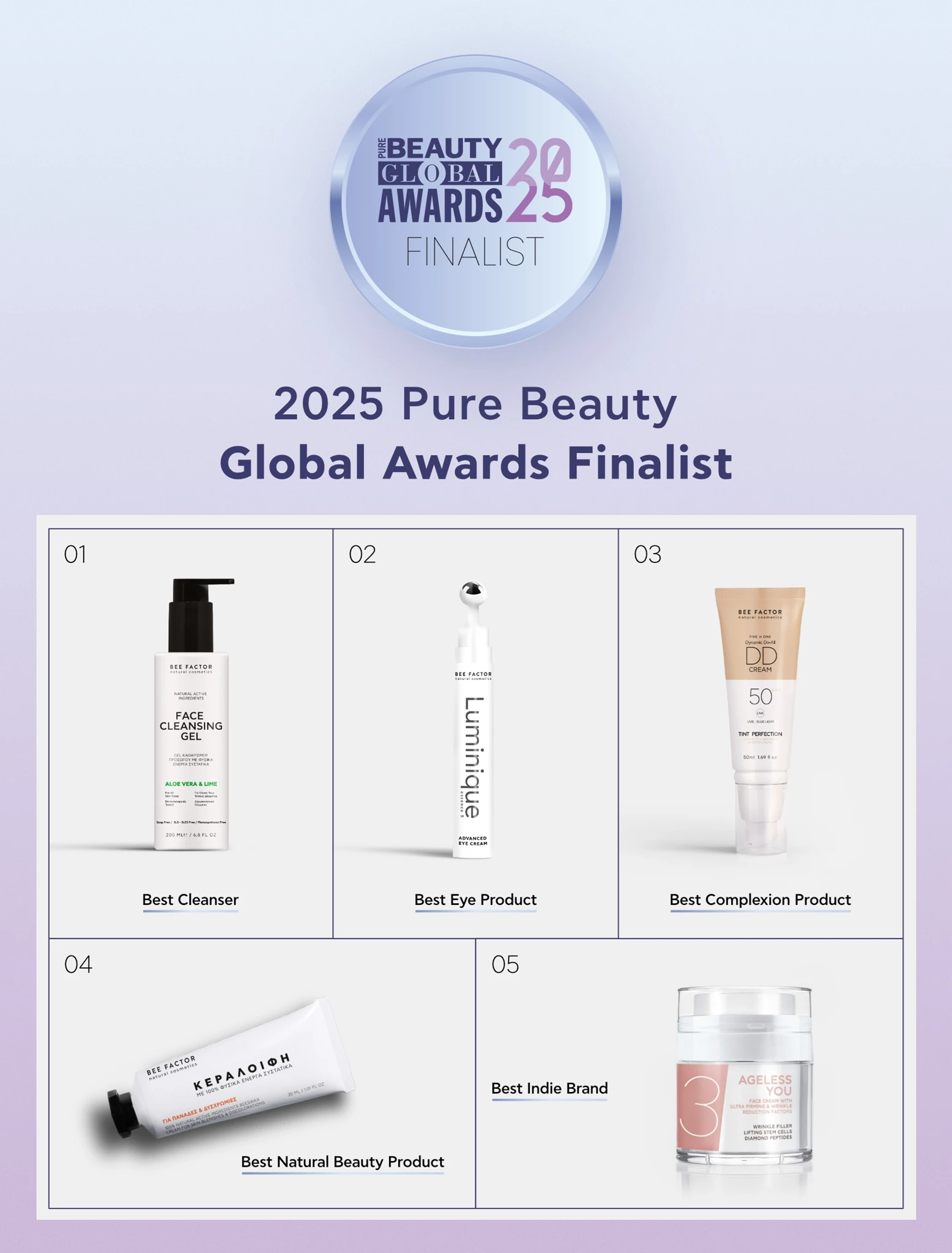 Μια ελληνική υπογραφή στα κορυφαία διεθνή βραβεία ομορφιάς