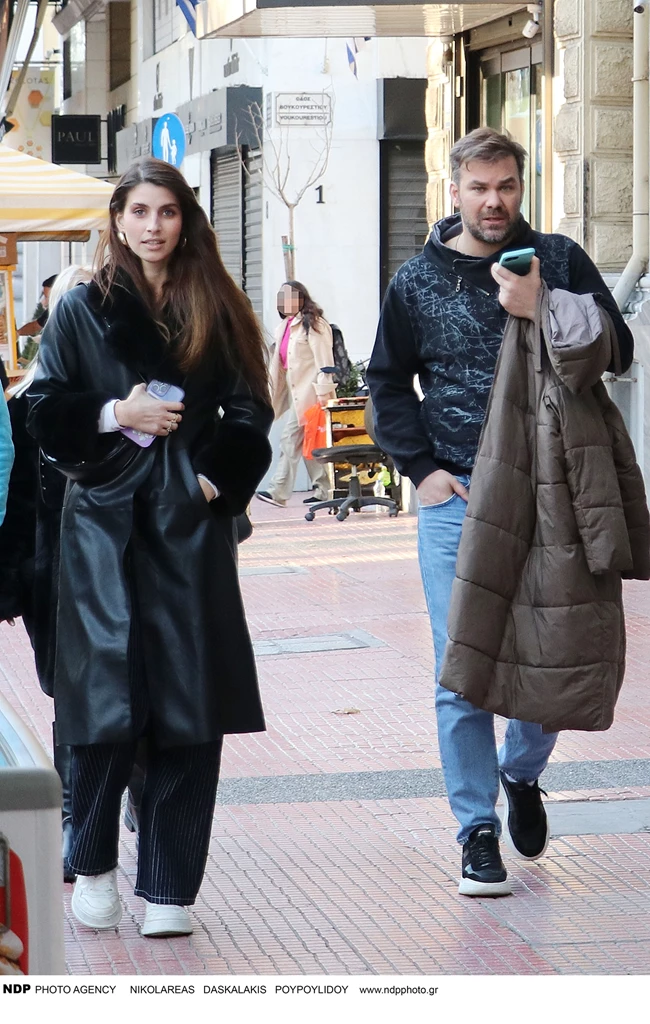 Spotted! | Γιώργος Σαμπάνης και Ιωάννα Σαρρή σε πρωινή τους έξοδο στην Αθήνα