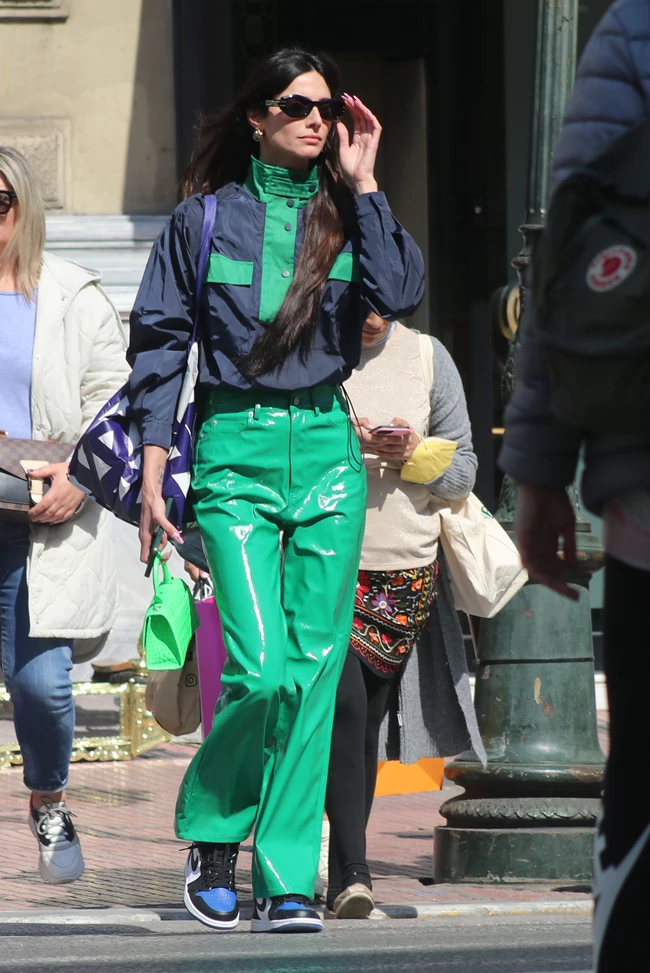 Το πράσινο ξεχωρίζει | Πώς φόρεσε το πιο hot χρώμα της σεζόν η Ηλιάνα Παπαγεωργίου