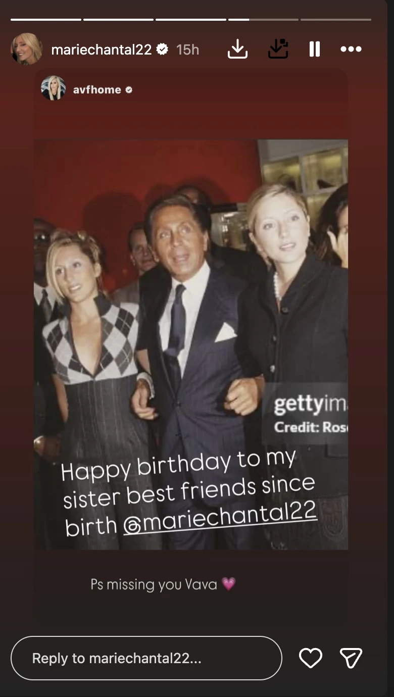 Marie-Chantal | Έγινε 58 ετών – Η σπάνια φωτογραφία με τον Valentino που μοιράστηκε η αδελφή της
