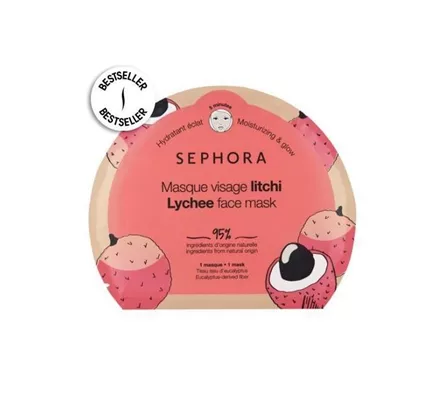 Μάσκα προσώπου για λάμψη, Lyche Face Mask, Sephora Collection (sephora.gr)