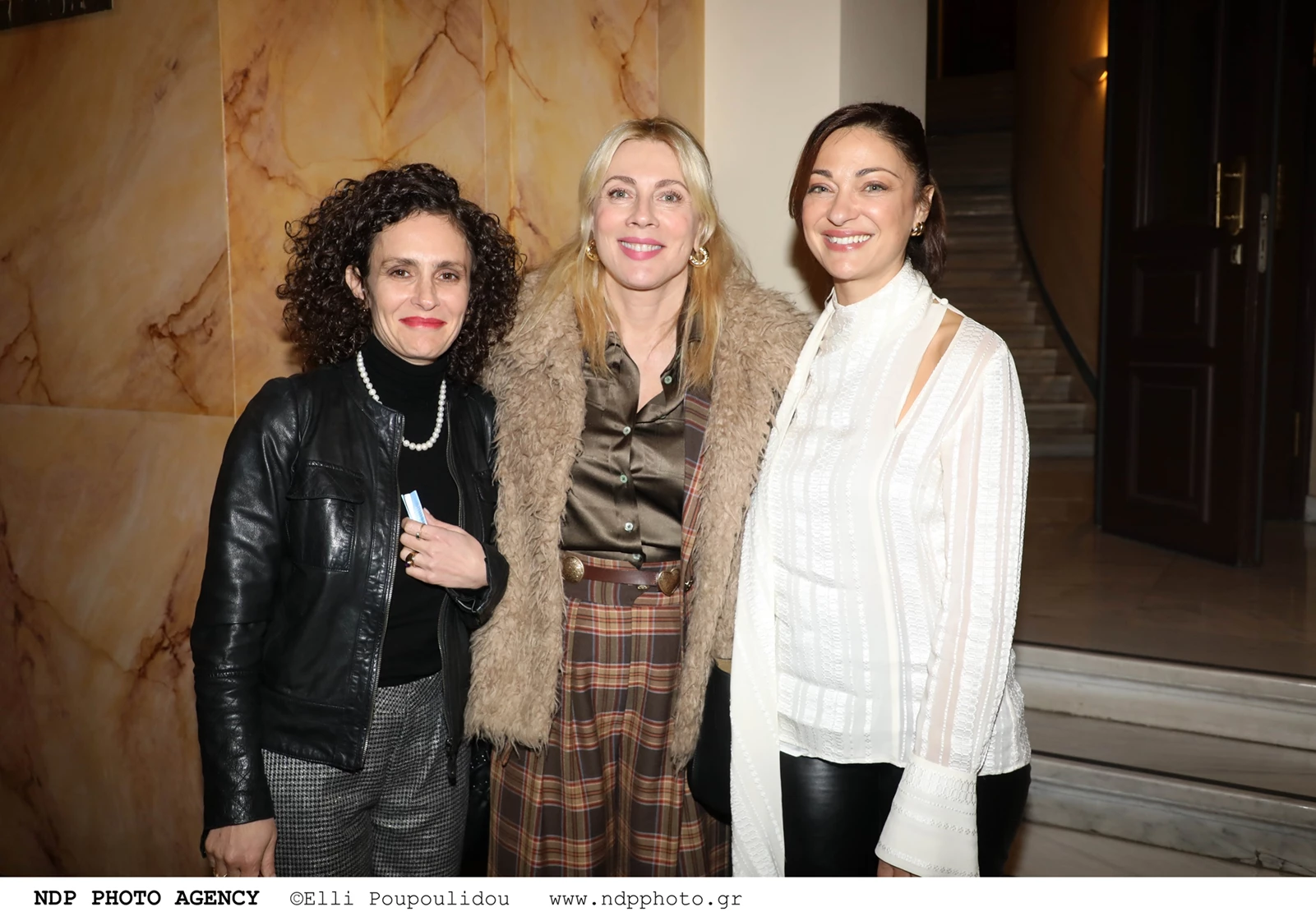 Η Σμαράγδα Καρύδη στην πρεμιέρα του "Kontakthof"