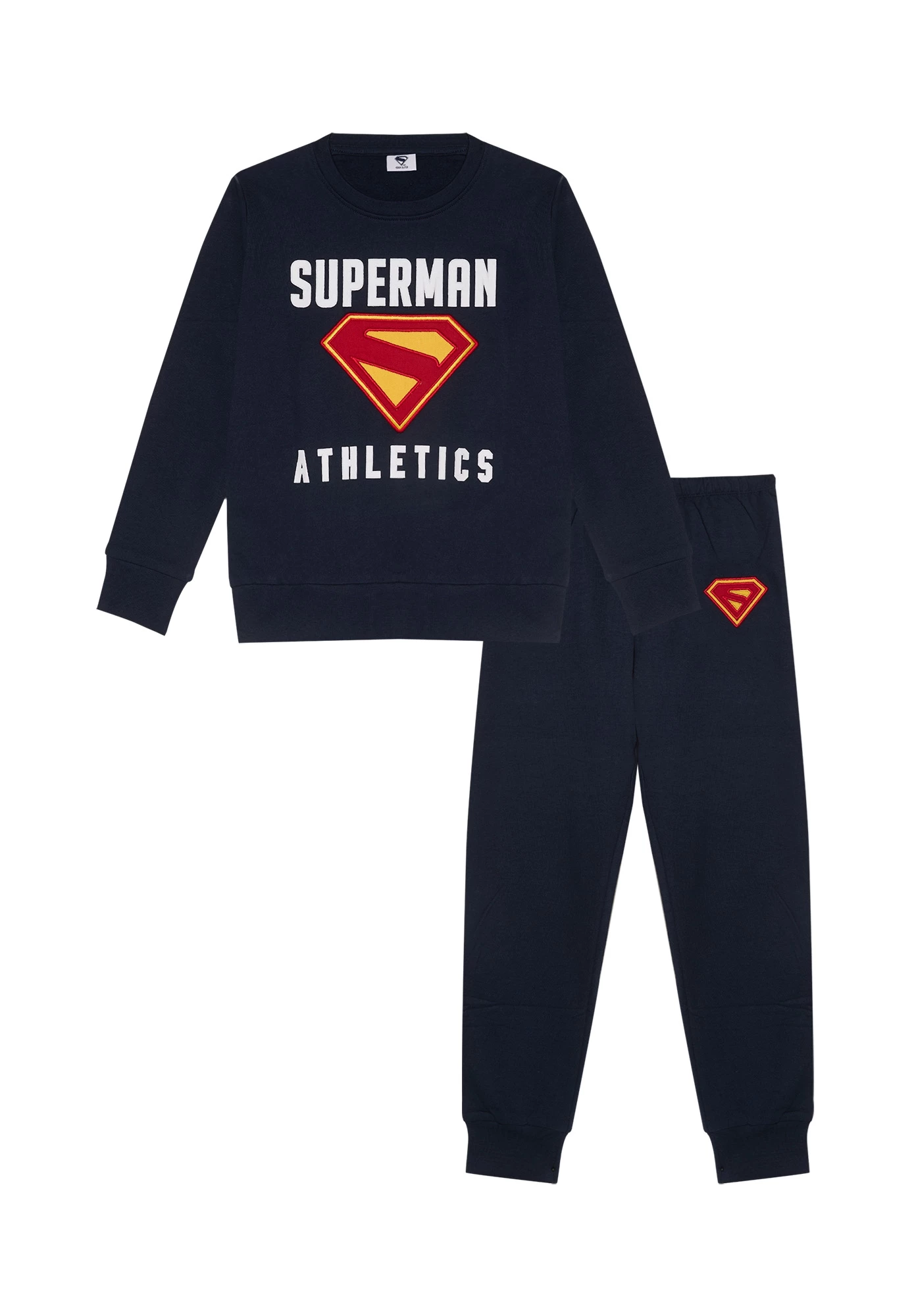 Boys’ long cotton Superman® pyjamas, Yamamay.