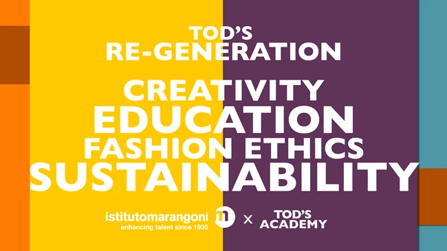 Tod's Academy | Υποστηρίζει νεαρά & δημιουργικά ταλέντα με το Tod's Regeneration