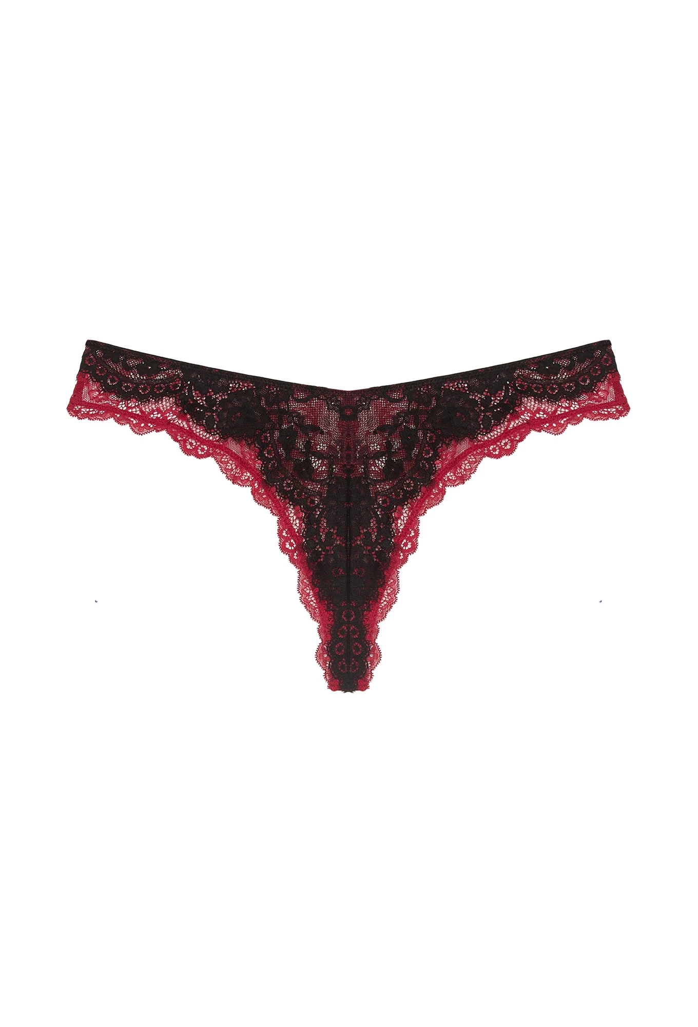 Thong in lace with satin details Romantic, Yamamay.