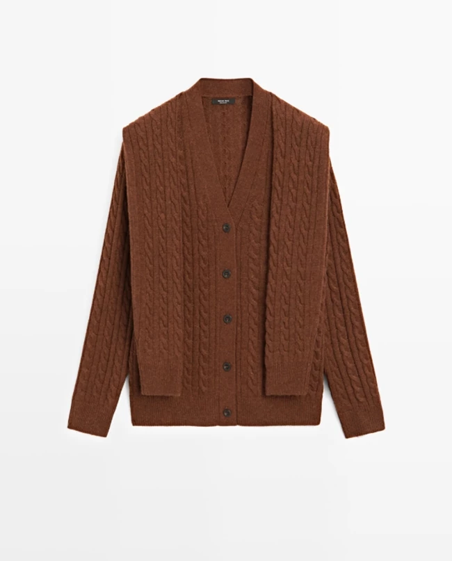 Η οικονομική μάλλινη ζακέτα από τη Massimo Dutti που θα φοράς συνέχεια