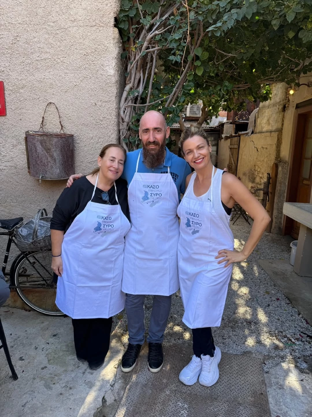 Η Παναγιώτα Βλανή στη Σύρο