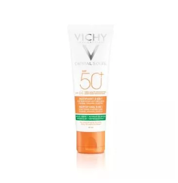 Capital Soleil Mattifying 3-in-1 SPF 50+, Vichy (στα φαρμακεία)
