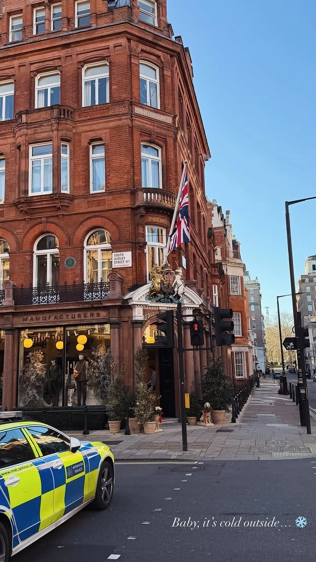 Η Κατερίνα Καινούργιου στο Λονδίνο