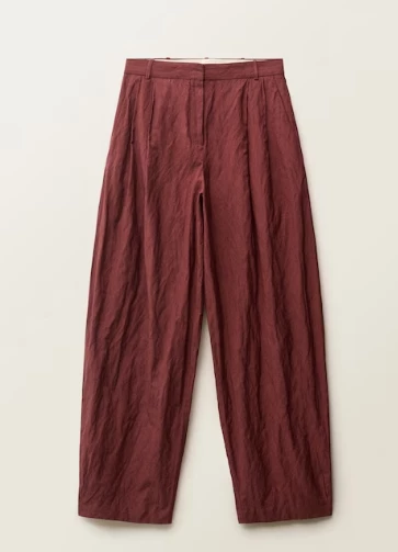 Παντελόνι wide-leg Mango