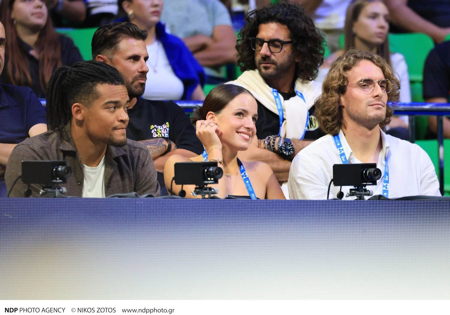 Εμανουήλ Καραλής - Ελισάβετ Τσιτσιπά - Στέφανος Τσιτσιπάς