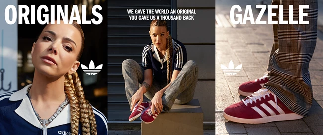 Τα Adidas Originals γιορτάζουν τρία classic sneakers με την καμπάνια "1000 back"