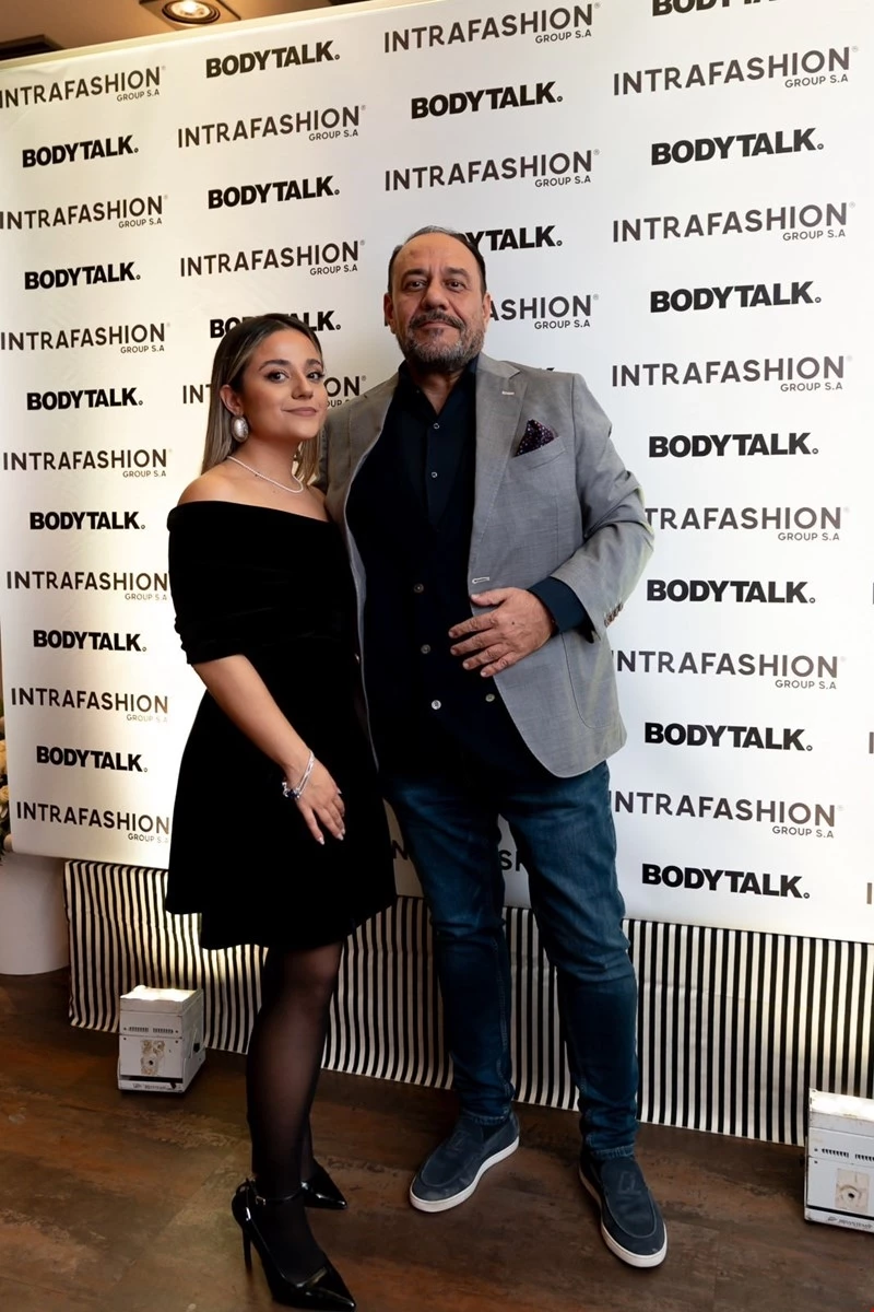 Ο Πρόεδρος & Δ/νων Σύμβουλος του Ομίλου Intrafashion Δημήτρης Ματεμτζής και η Μαρία Ματεμτζή, Marketing Director του Ομίλου Intrafashion