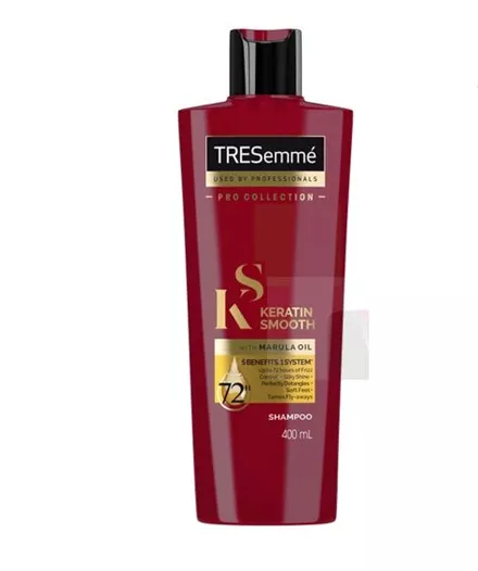 Keratin Smooth Shampoo With Marula Oil, TRESemmé