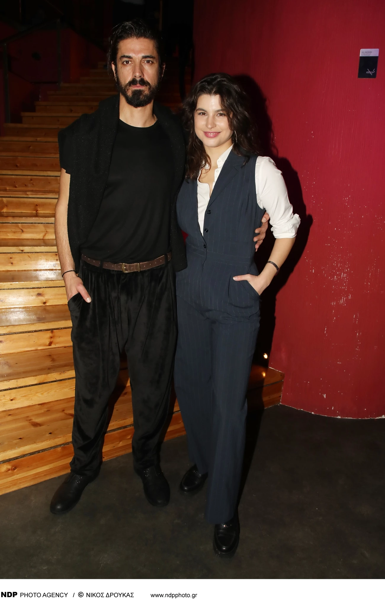 Δανάη Παππά και Δημήτρης Γκοτσόπουλος σε event του Άγιου Έρωτα
