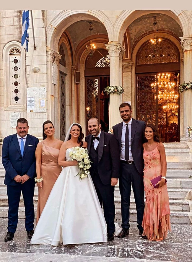 Παύλος Μαρινάκης | Ο Γραμματέας της Νέας Δημοκρατίας έγινε κουμπάρος στον γάμο φίλου του